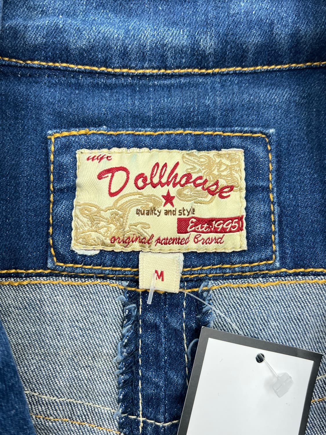 빈티지 크롭 데님자켓 상품이미지4