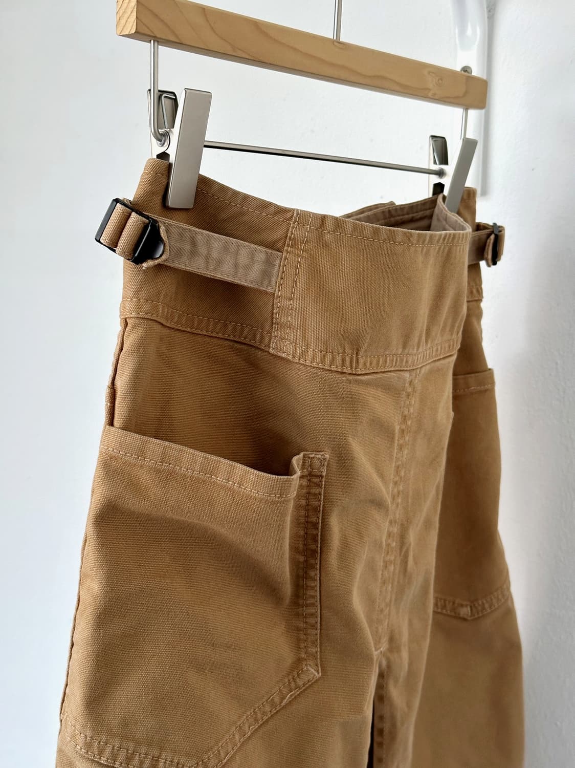 Cotton side adjust work skirt 상품이미지3