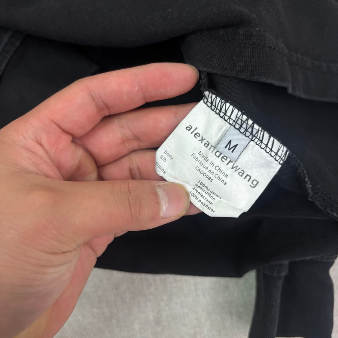 100 알렉산더왕 롱슬리브 티셔츠 상품이미지4