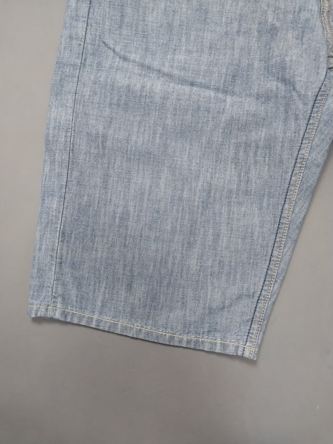 [34] 리바이스 522 R탭 린넨 셀비지 슬림 테이퍼드 쇼츠 반바지 상품이미지3