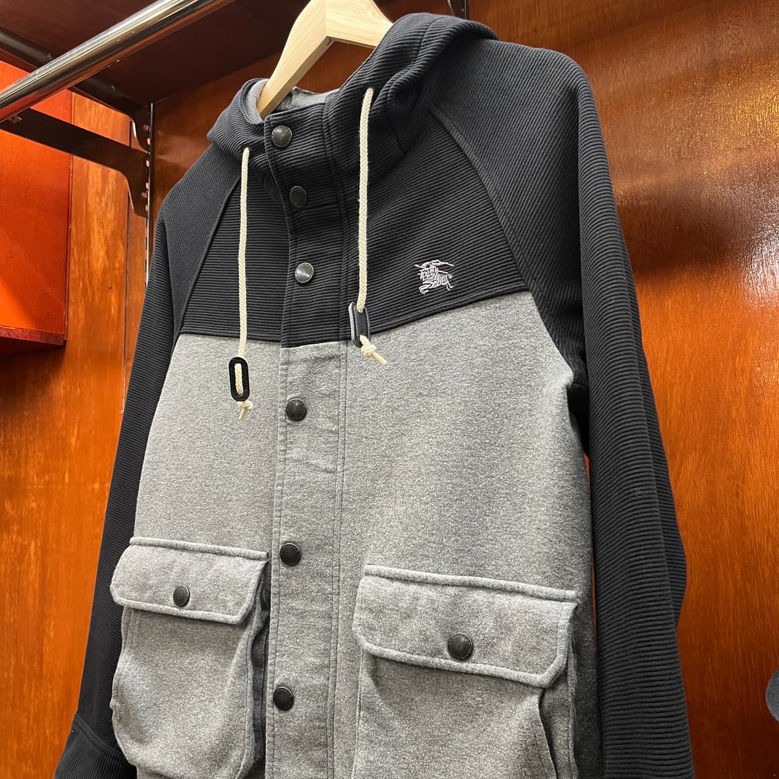 버버리 블랙라벨 후드 스냅 버튼 자켓 [ 44-55 ] 상품이미지3