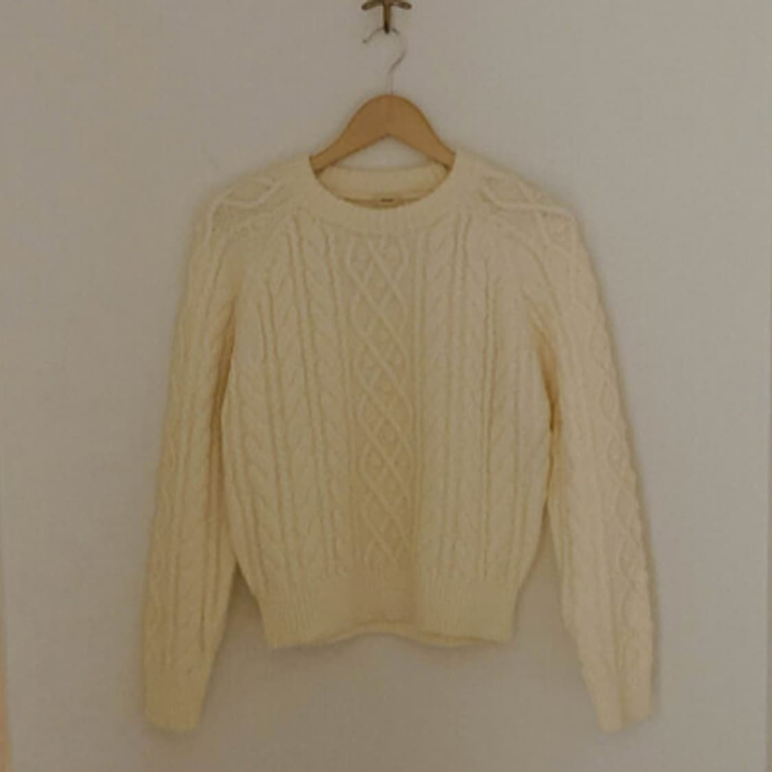 니어웨어 꽈배기니트 (아이보리) 26000 상품이미지7