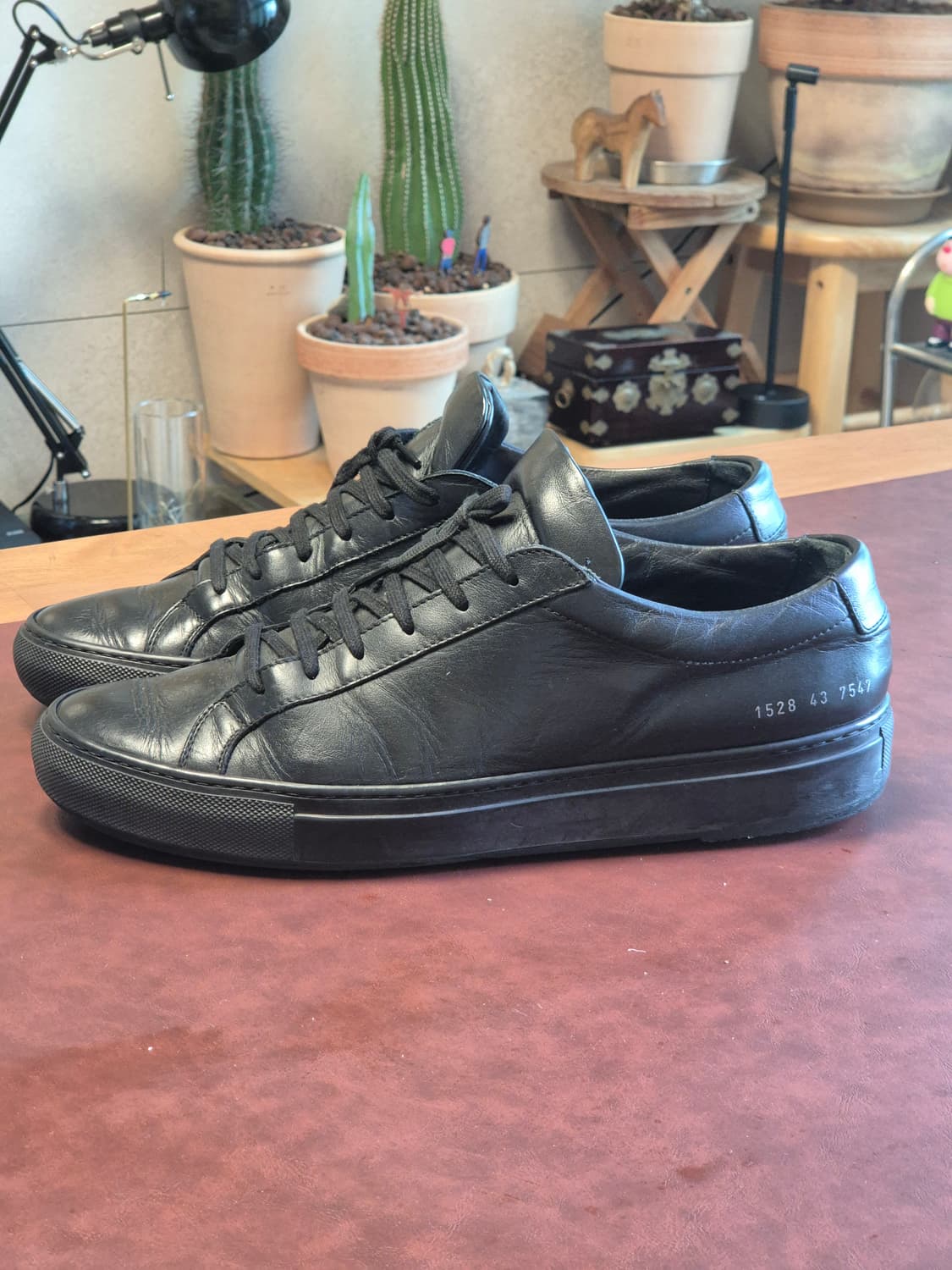 바닥보강/정품 커먼프로젝트 스니커즈 275-280(43) 상품이미지8