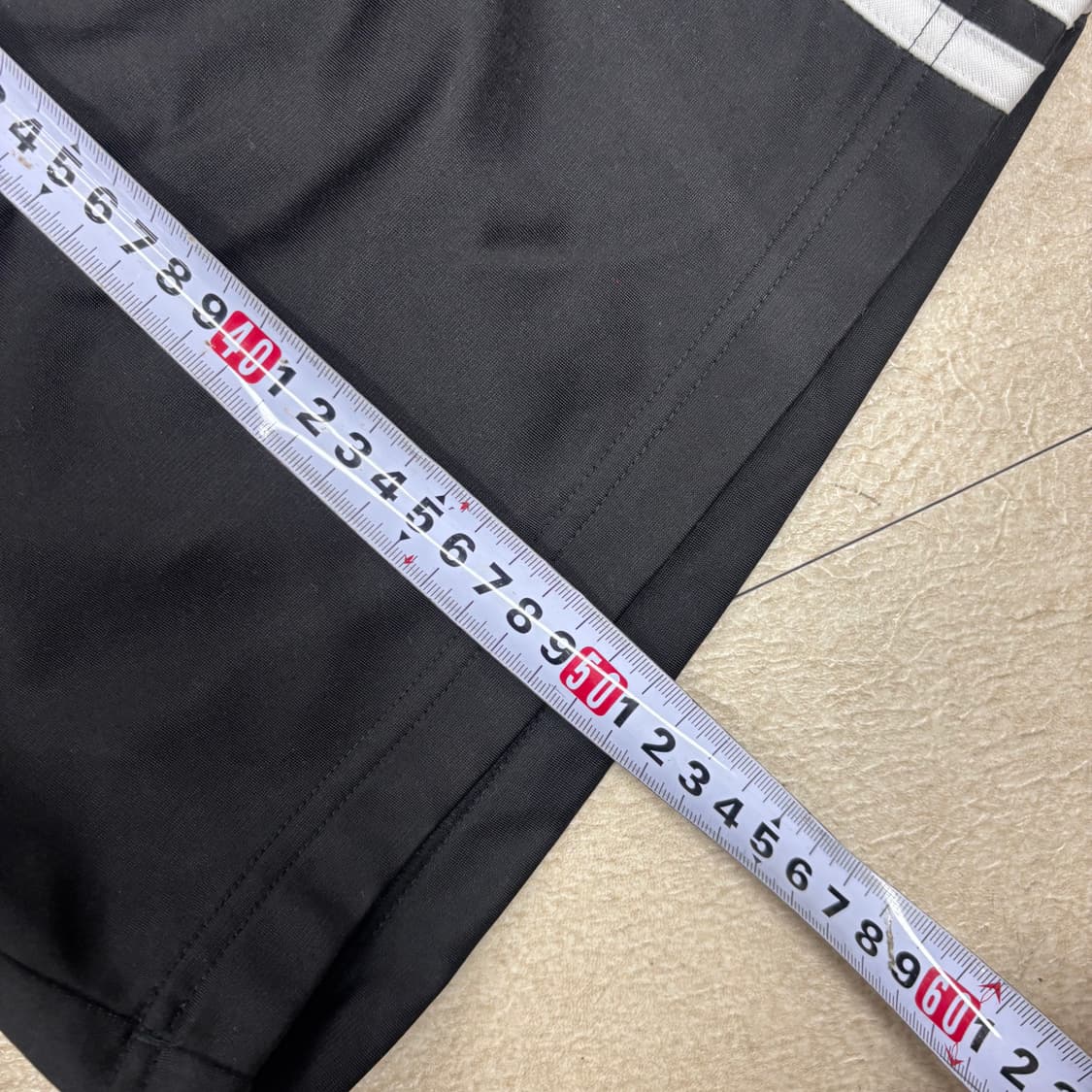 아디다스 오리지널 삼선 블랙 반바지 상품이미지4