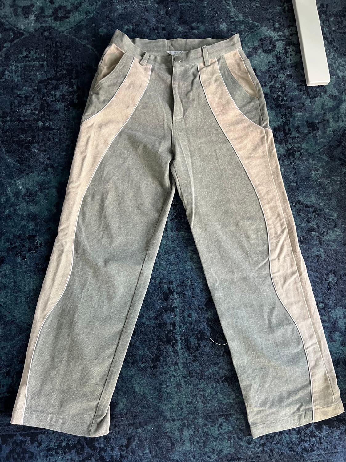 PHOS333 curvy pants 라이트 카키 상품이미지2