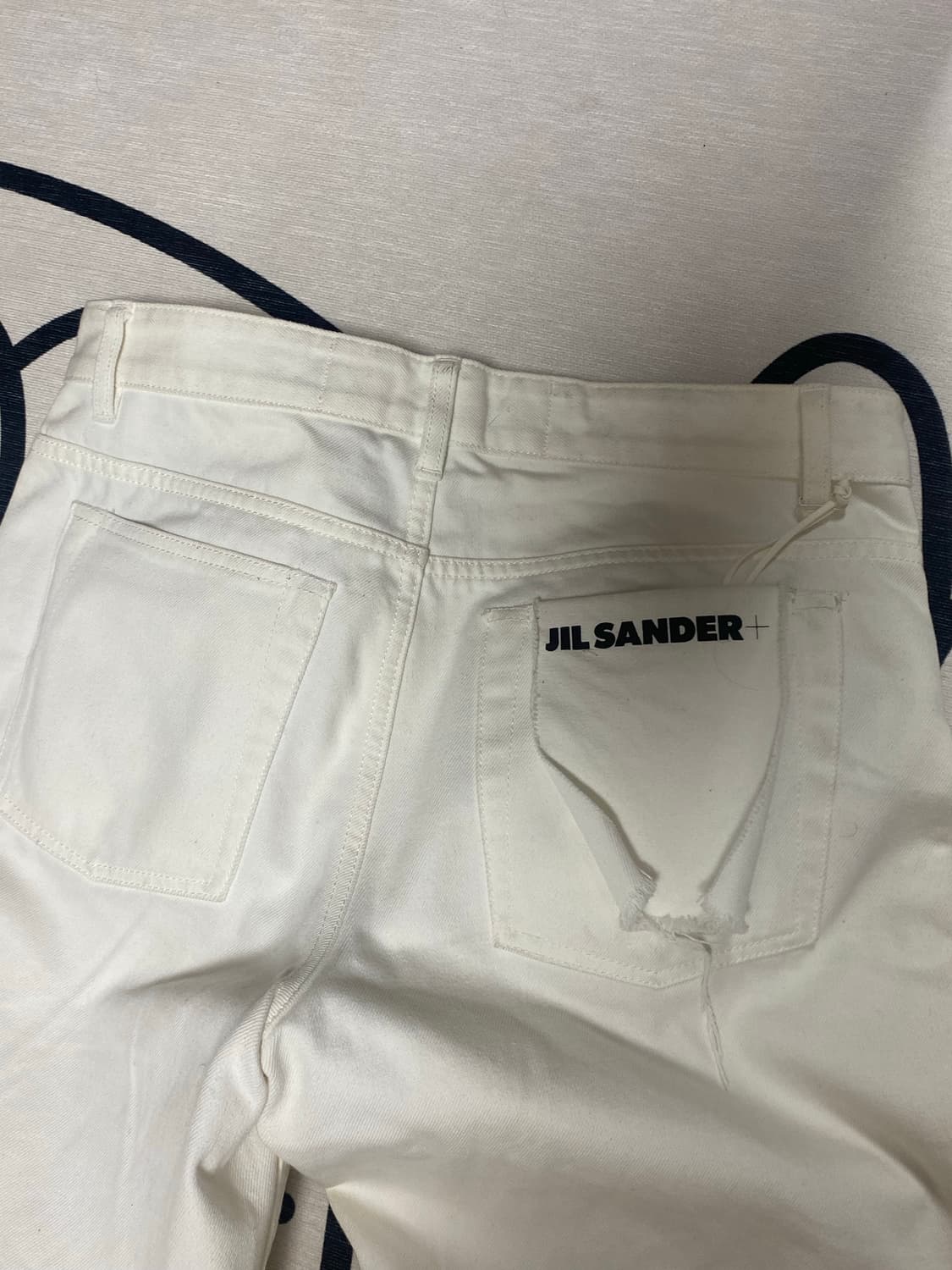 질샌더 화이트 진 상품이미지2