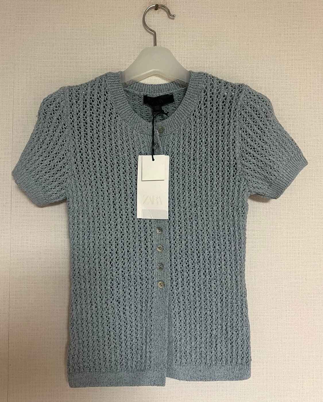 ZARA 자라 반팔 니트 가디건  상품이미지10