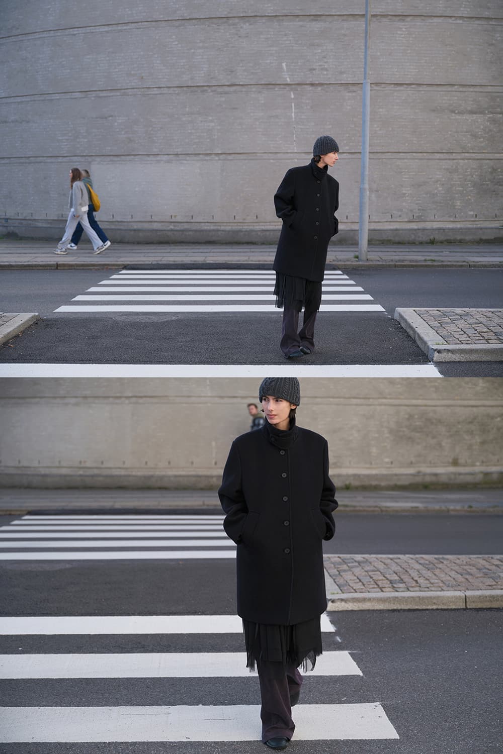 버뮬라 오버사이즈 싱글코트 상품이미지1