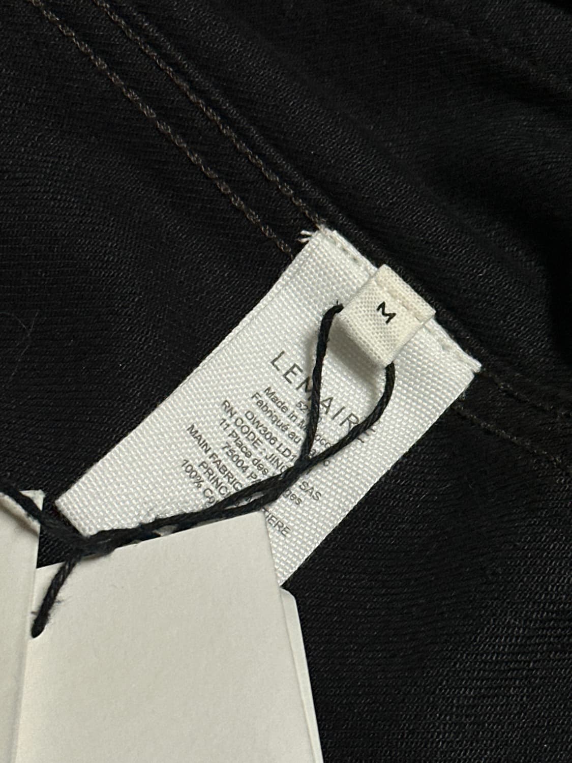 르메르 박시쟈켓 블랙 컬러 M 사이즈 판매합니다. 상품이미지4