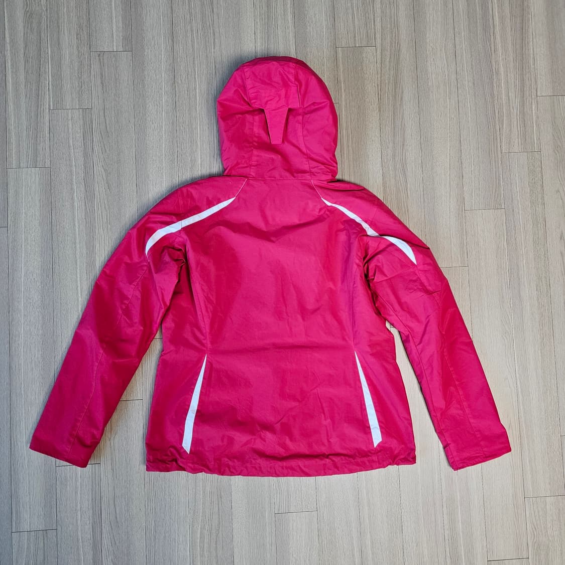 여성 XL ) 컬럼비아 아웃도어 자켓 바람막이 핑크 등산복 런닝 러닝 상품이미지2