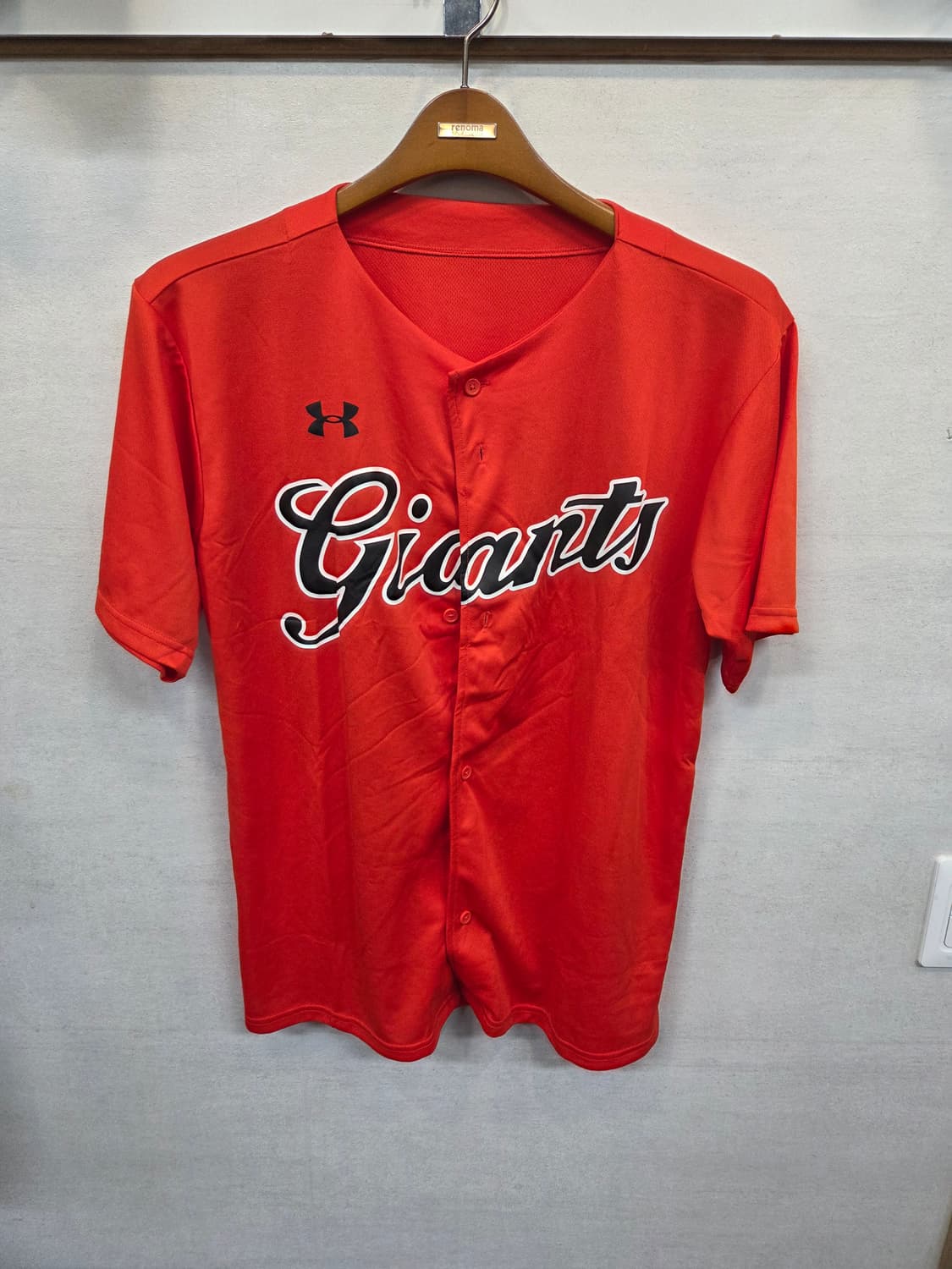언더아머 요미우리 자이언츠 유니폼 져지반팔 대략 L 상품이미지1