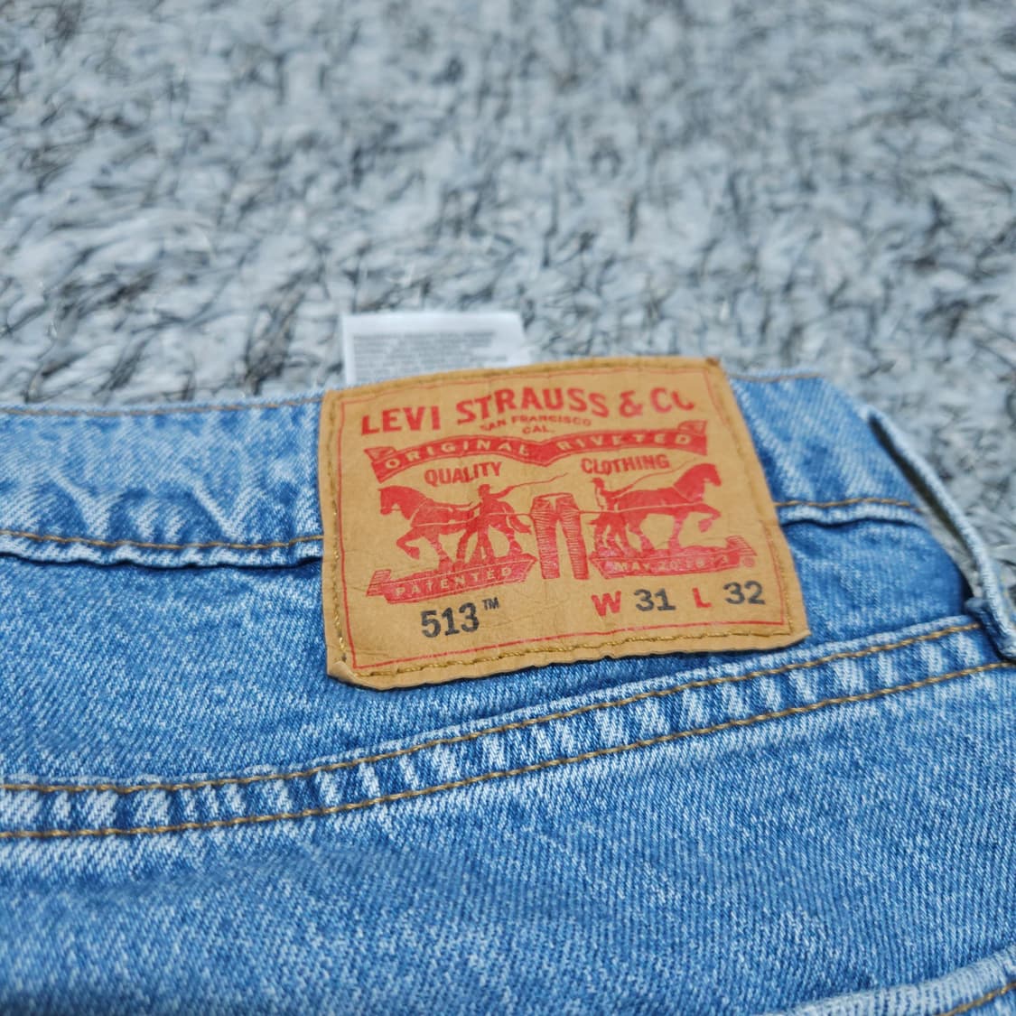 리바이스513) 31/32 연청바지 일자청바지 / 왕눈이샵 상품이미지7
