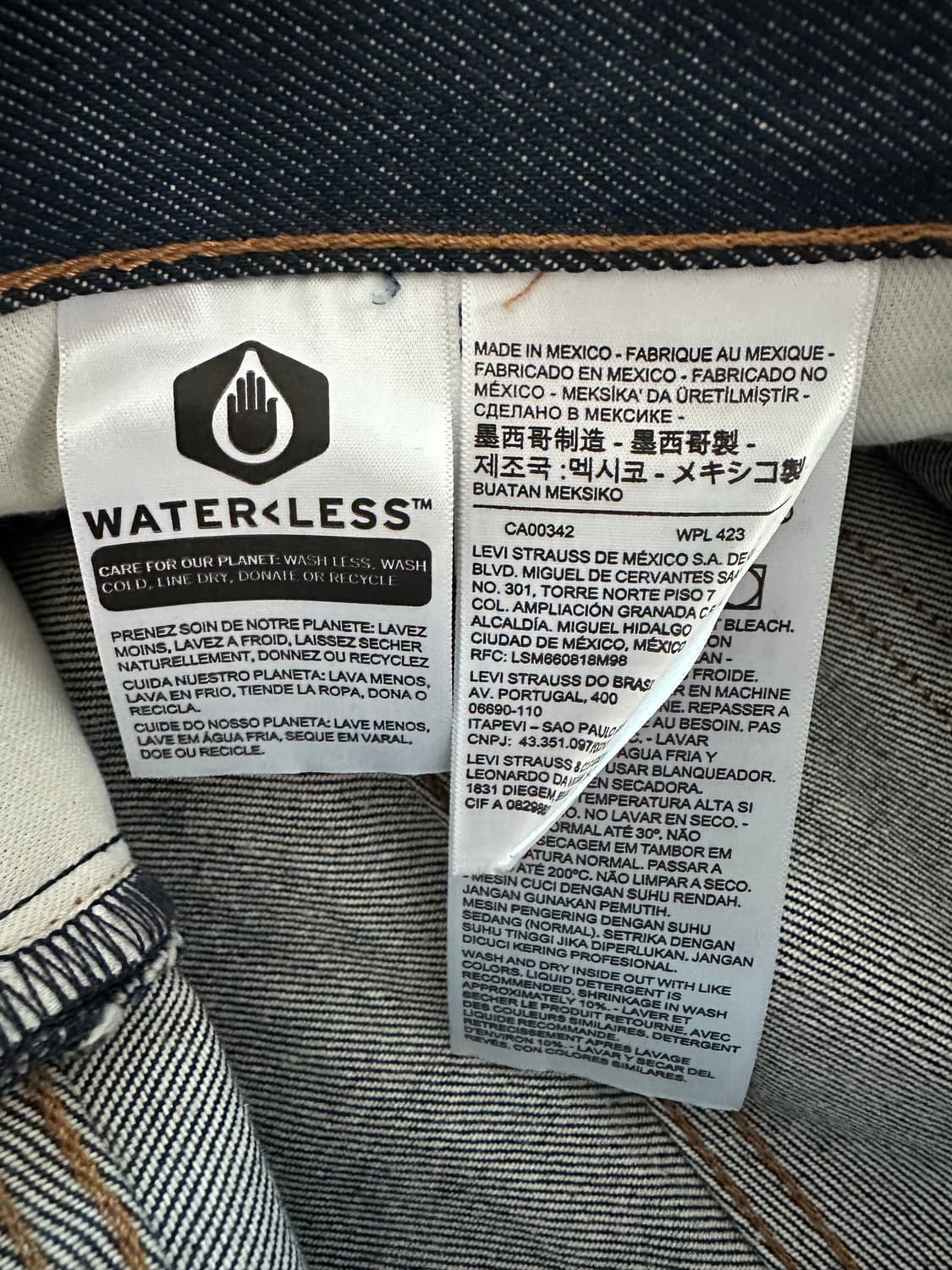 리바이스 오리지널 501 데님팬츠 상품이미지6