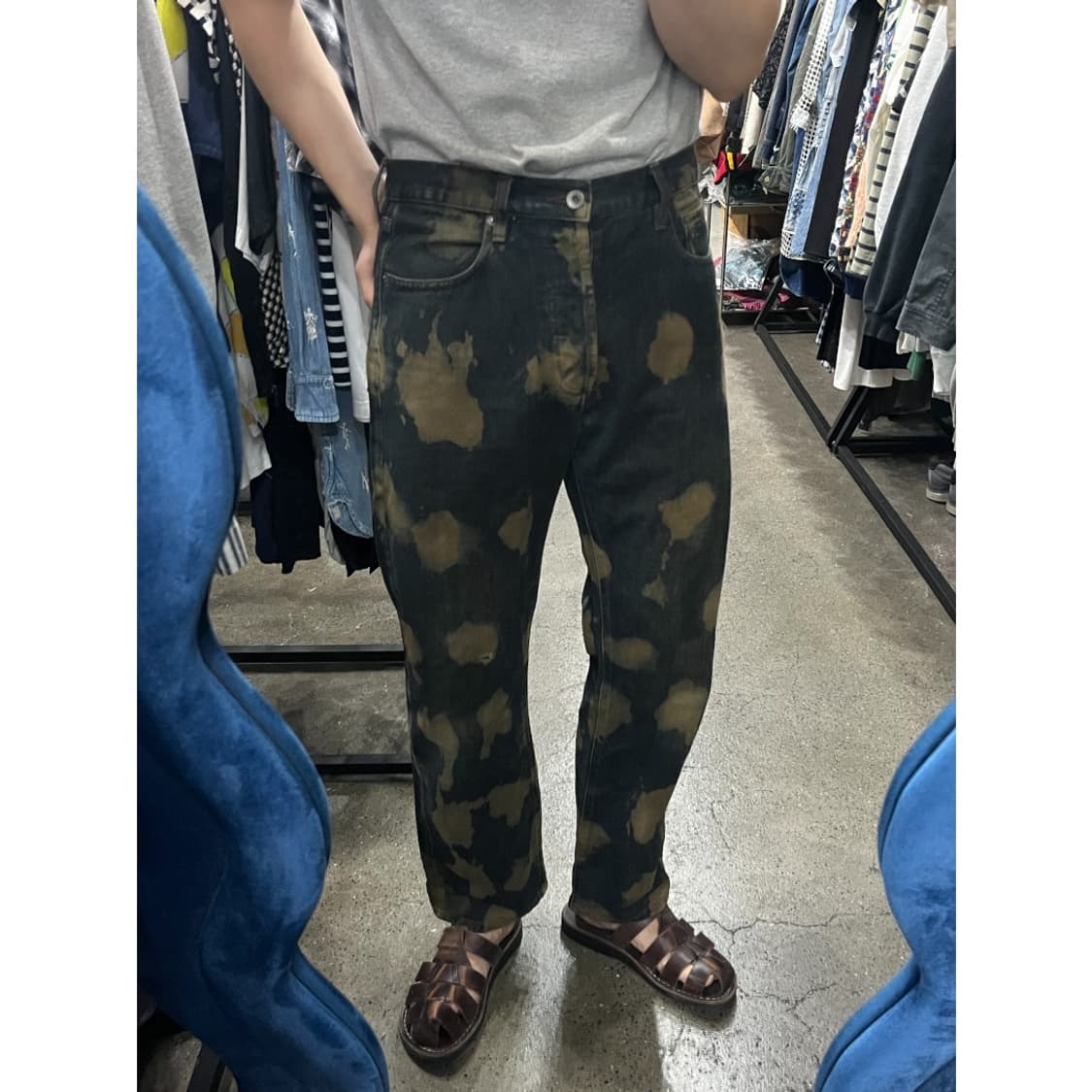 폴스미스 페인팅 데님 팬츠 31 상품이미지2