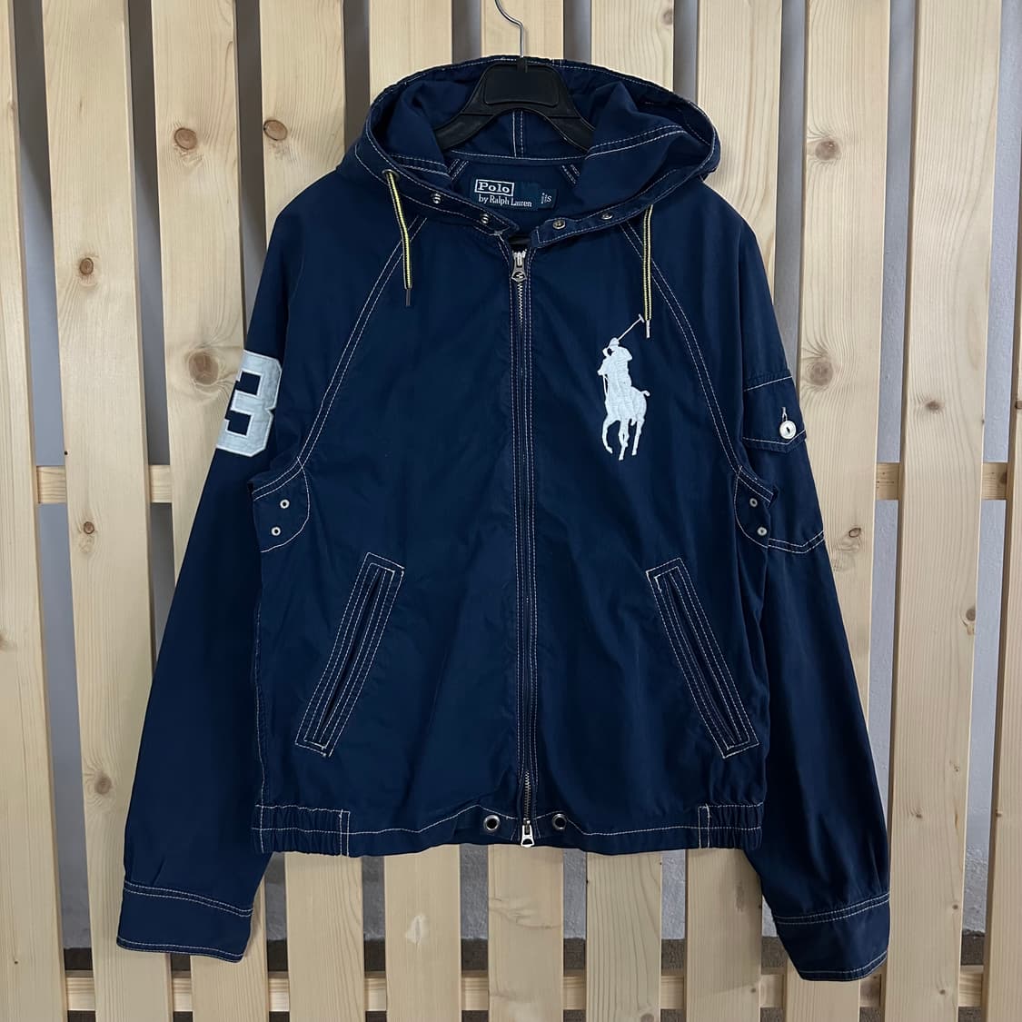 (S) 폴로 랄프로렌 스티치 빅포니 네이비 유틸리티 자켓 상품이미지1