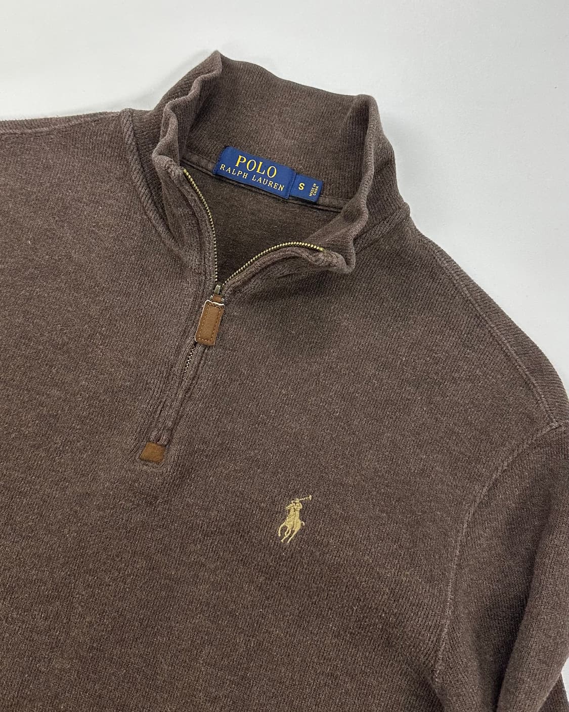 (S)폴로 반집업 스웨터-M1670 상품이미지4