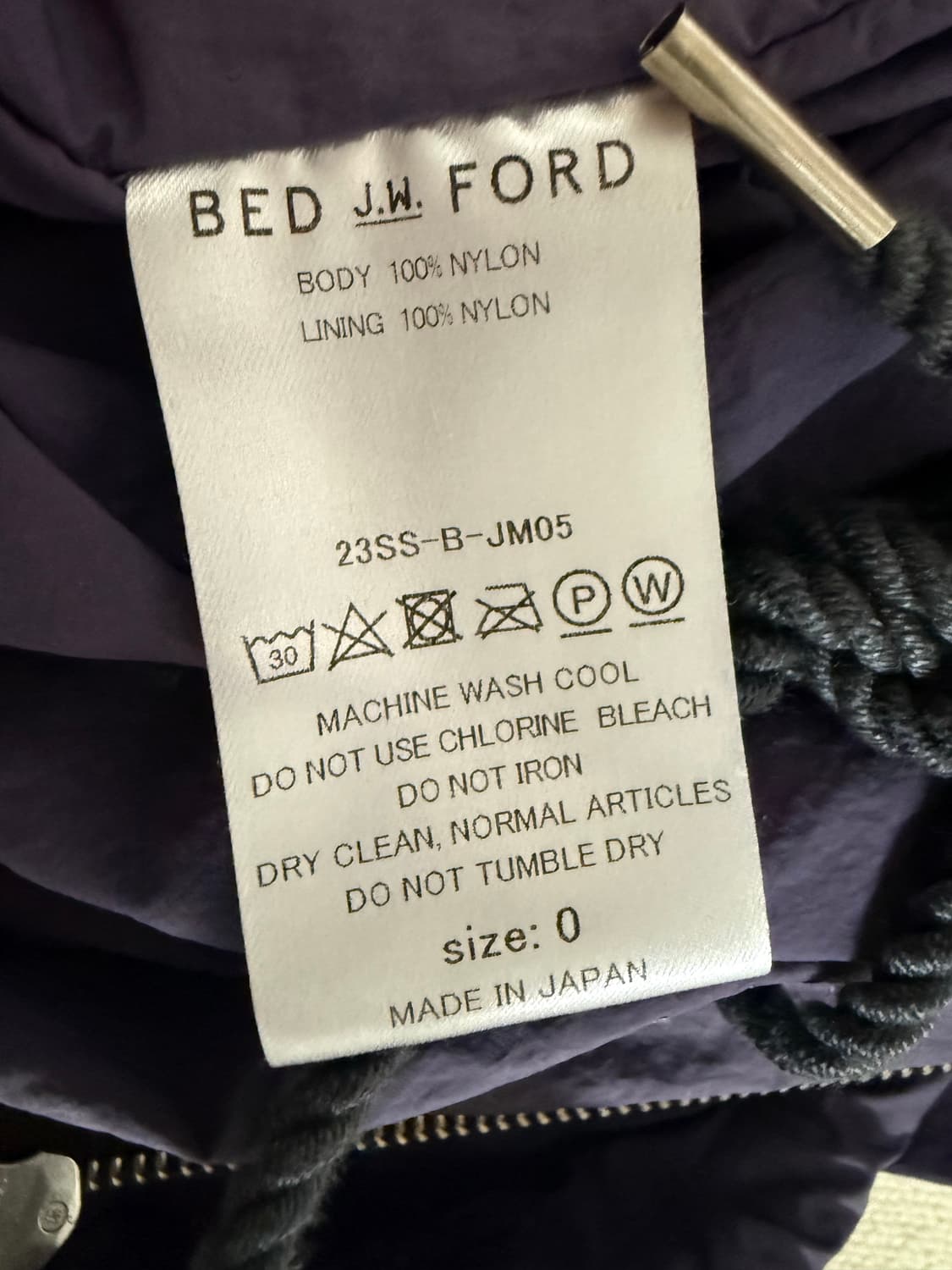 23ss Bed j. w. ford 베드포드 숏 모즈 자켓 상품이미지3