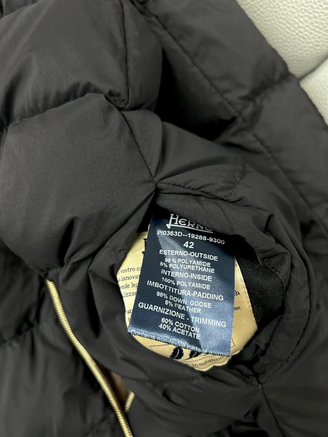 에르노 양면 구스다운패딩(42/55사이즈) 상품이미지7