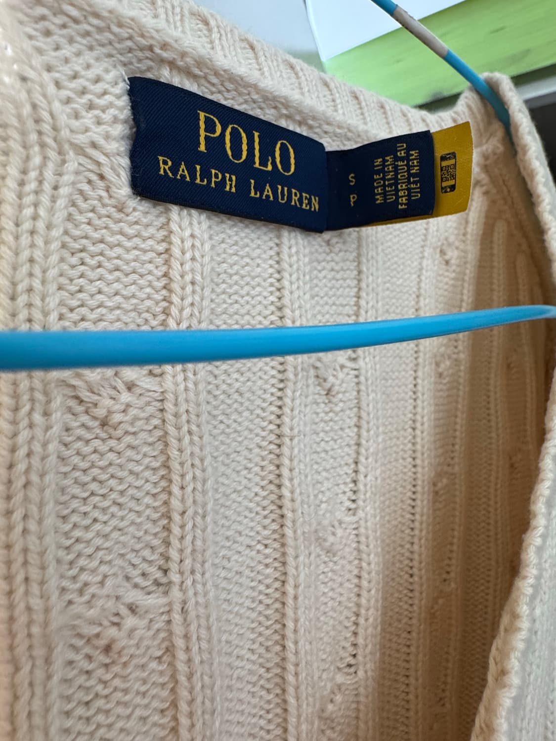 폴로 여성용 브이넥 니트 상품이미지3