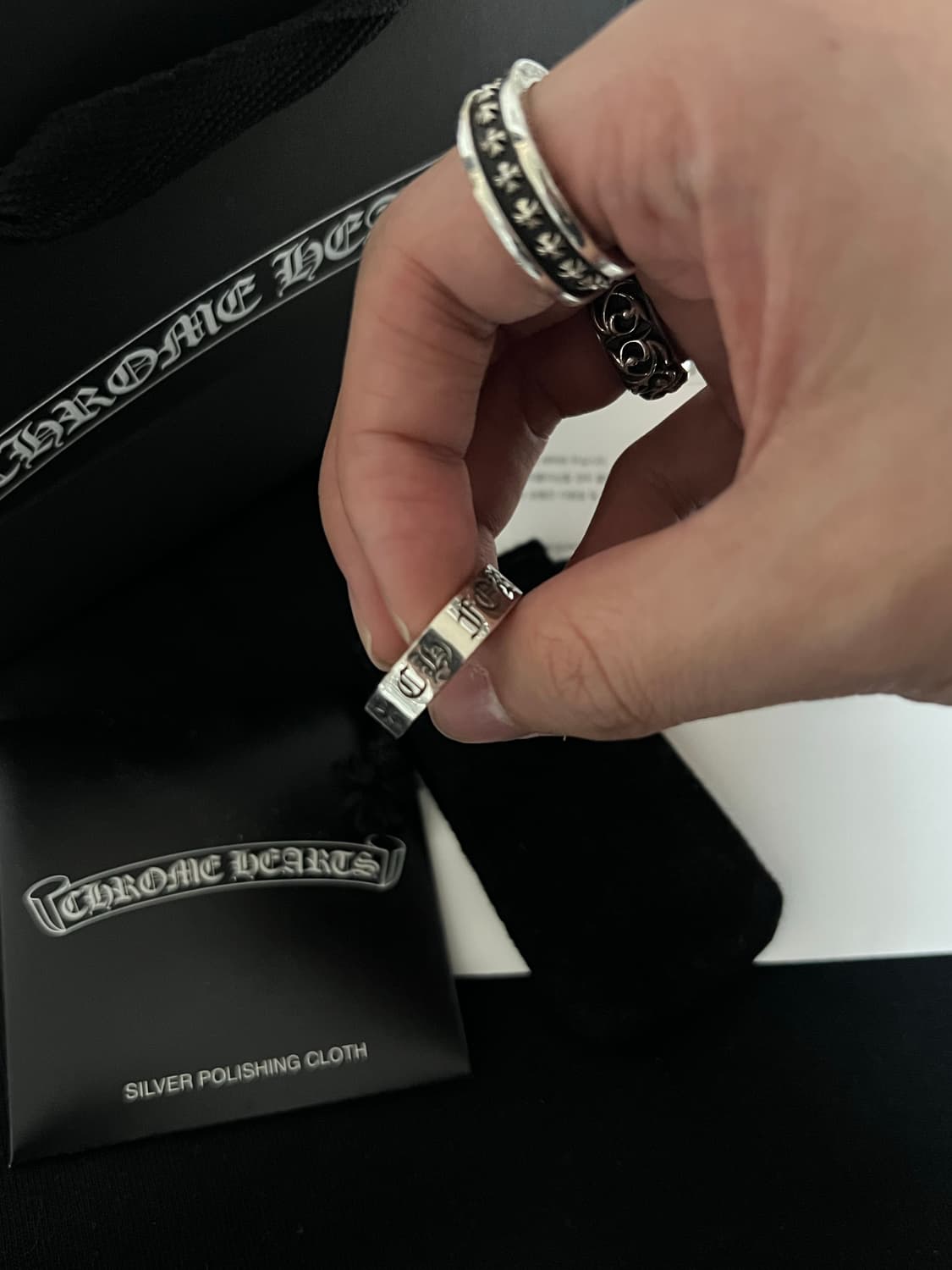 [us8.5] 크롬하츠 포에버링  상품이미지3