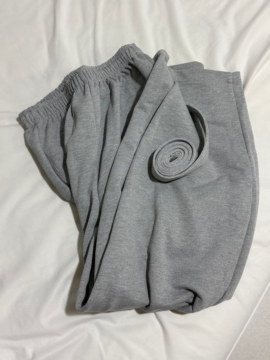 Mjd 코인서울 벨티드 헤비 스웻 팬츠  상품이미지2