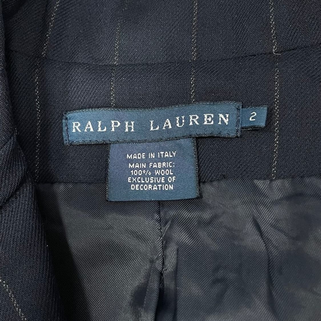 랄프 로렌 스트라이프 울 블레이저 v0101 상품이미지7