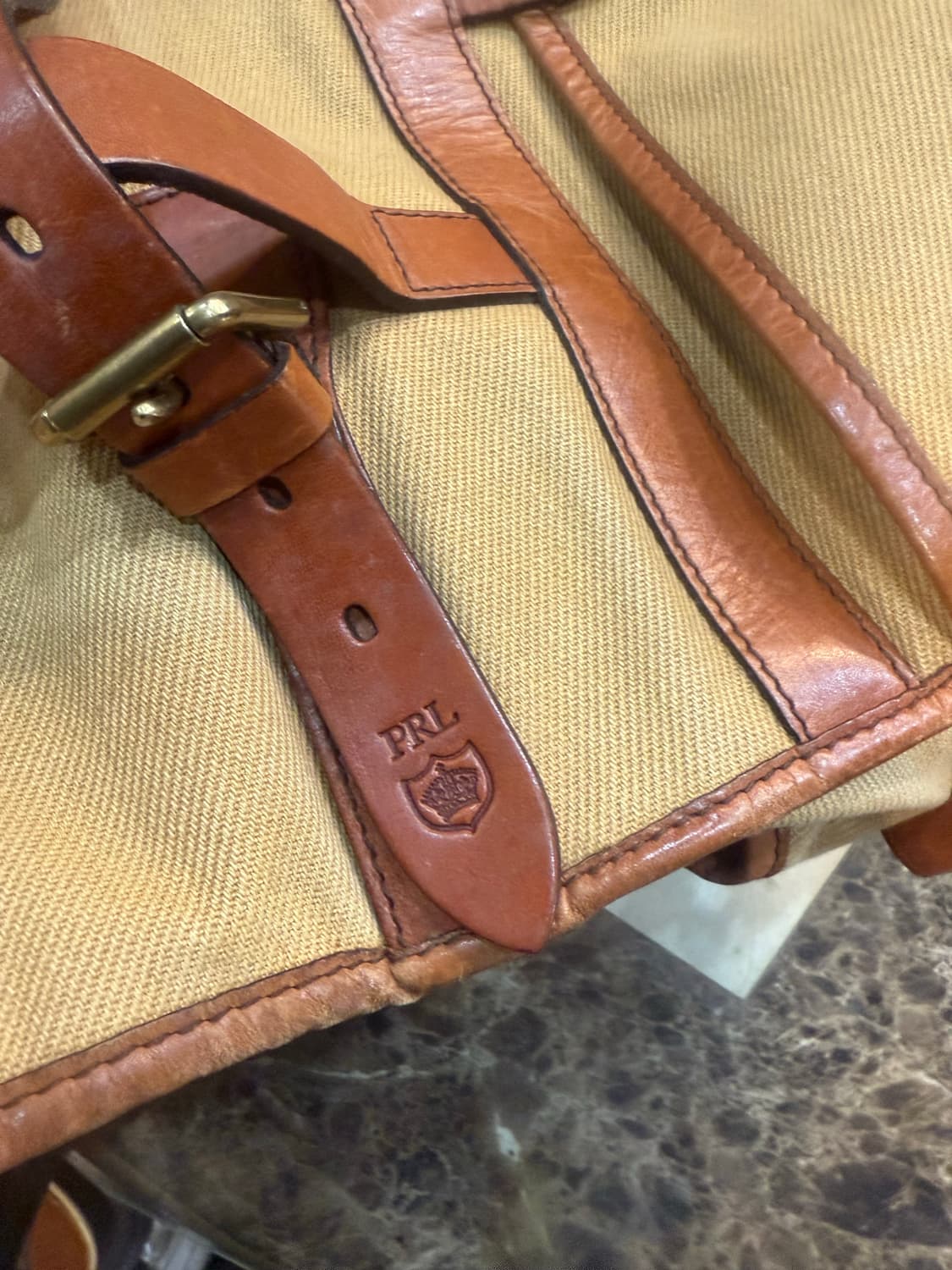 정품 폴로 랄프로렌 캔버스 메신저백 팝니다 상품이미지8