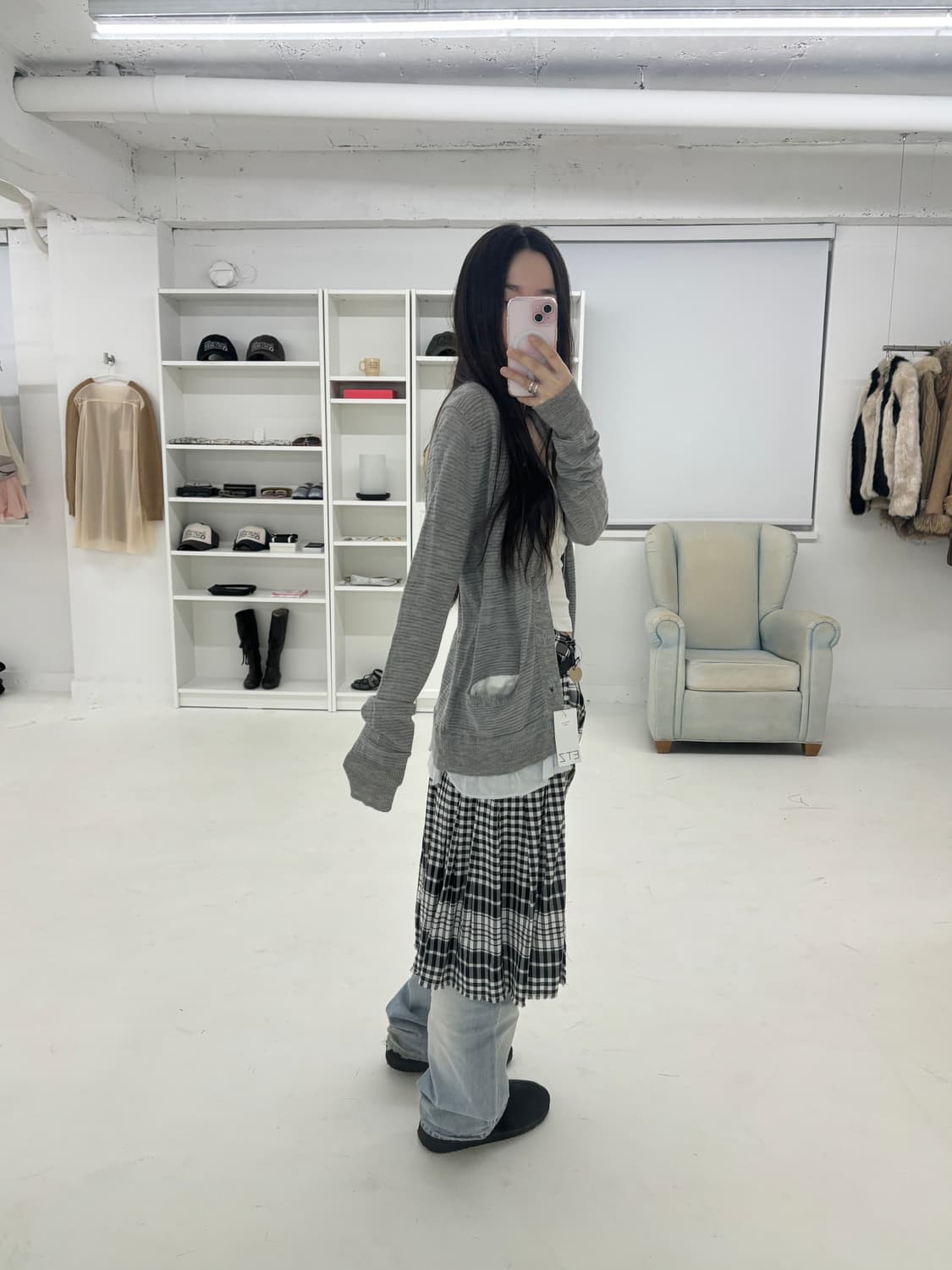 Diesel unbalance lap skirt 상품이미지1