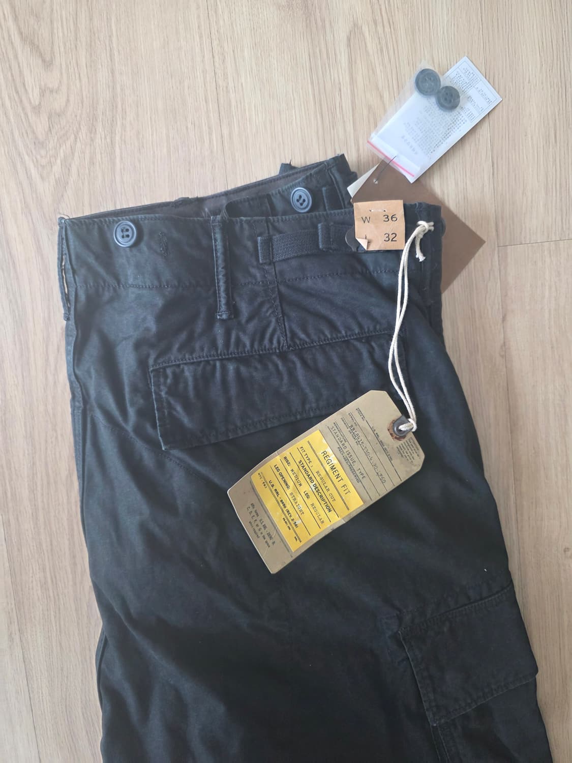 RRL 캔버스 서플러스 카고 팬츠 36 상품이미지2