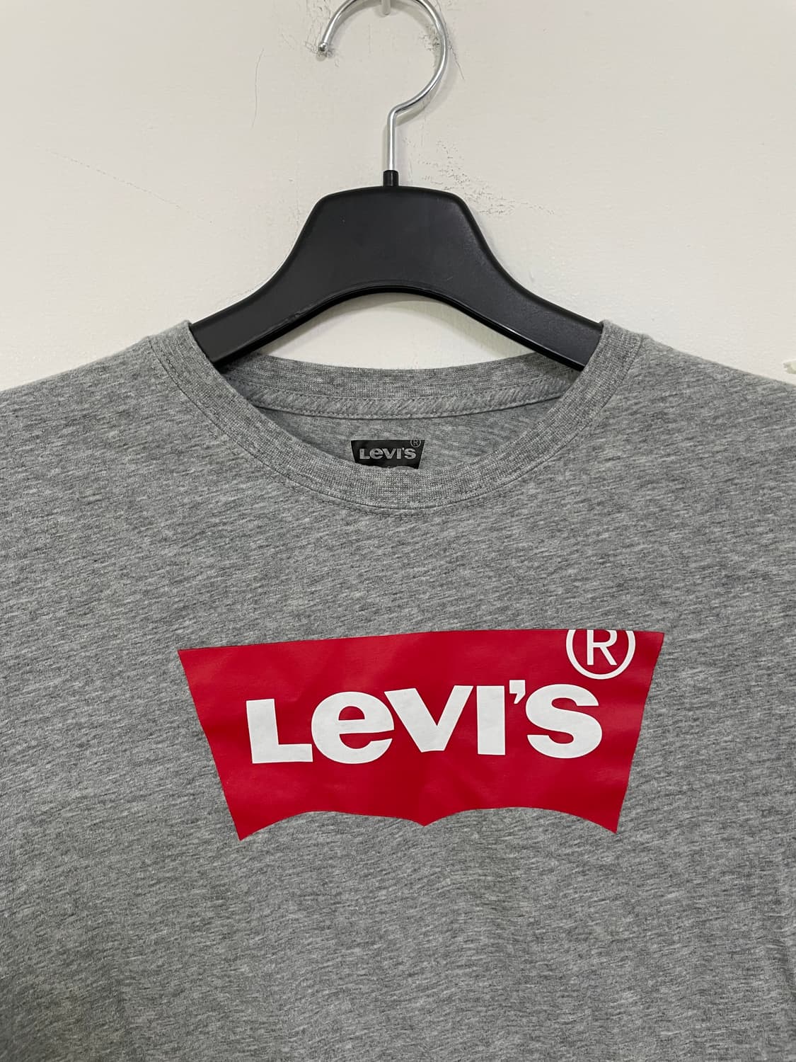 리바이스 긴팔 티셔츠 그레이 상품이미지4