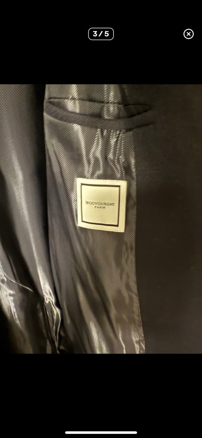 우영미 도산 한정판 스탠드카라 코트 48 상품이미지3