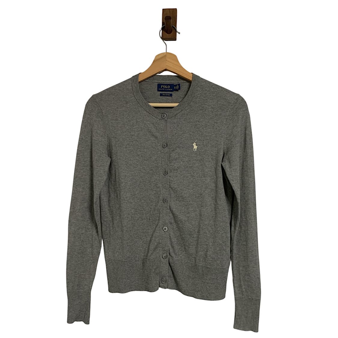 폴로 랄프로렌 여성 피마코튼 가디건 XS 상품이미지1