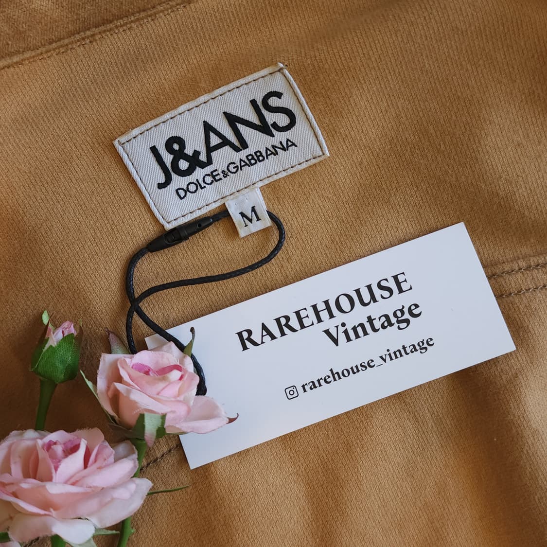 돌체앤가바나 웨스턴 자켓 벨벳 트러커 자켓 골든 브라운 m 상품이미지10