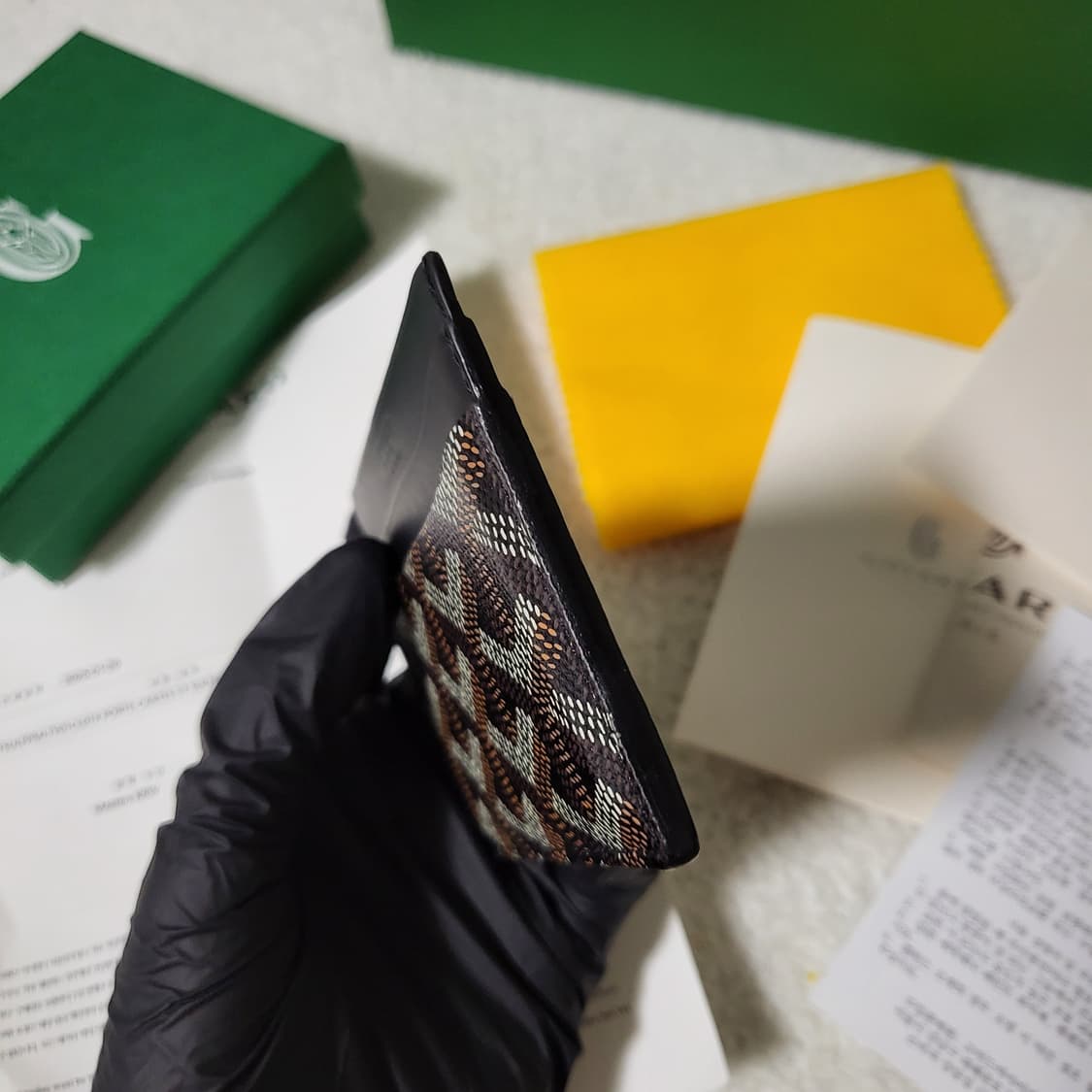 [25년식/풀구성] 고야드 생쉴피스 카드홀더 카드지갑 상품이미지4