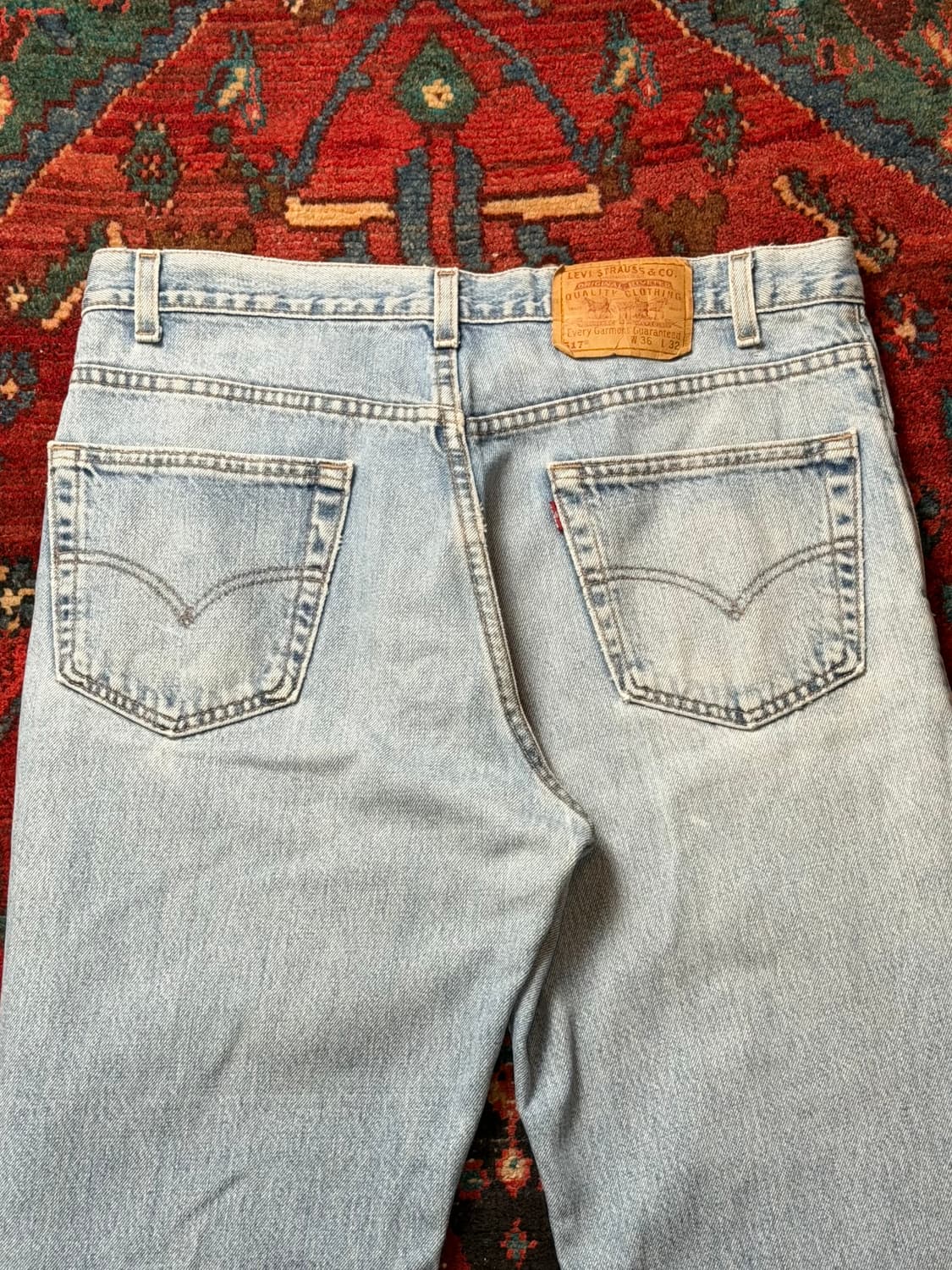 90's USA Made 빈티지 리바이스 517 부츠컷 상품이미지6