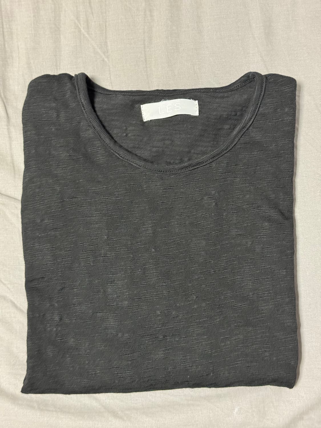 Les Fin t-shirt 블랙 (2) 상품이미지3