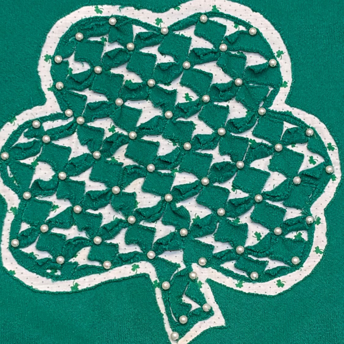 90s Made in USA 미국 빈티지 커스텀 클로버 맨투맨 상품이미지3