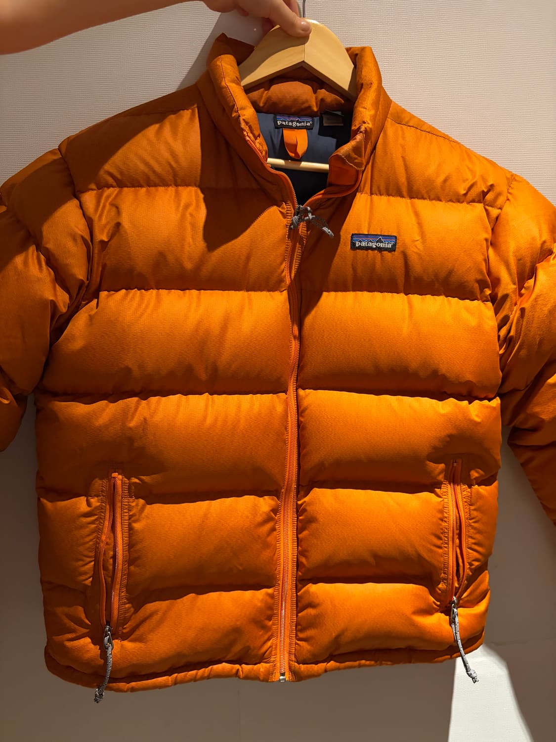 파타고니아 04‘s 패커블 다운 오렌지 패딩 s 상품이미지1