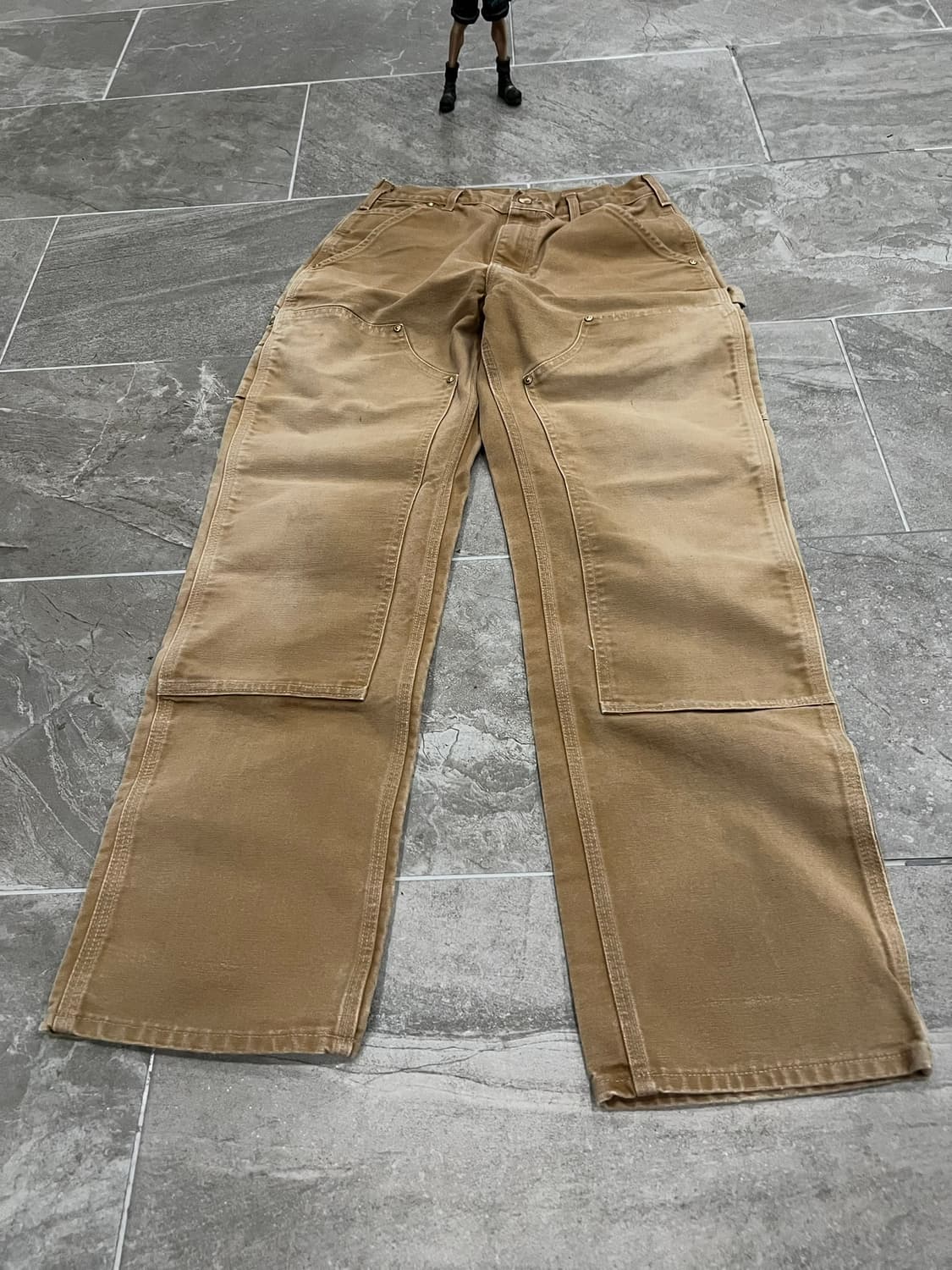 (30X32)칼하트 더블니 워크팬츠 B01BRN 칼하트브라운 새상품 상품이미지6