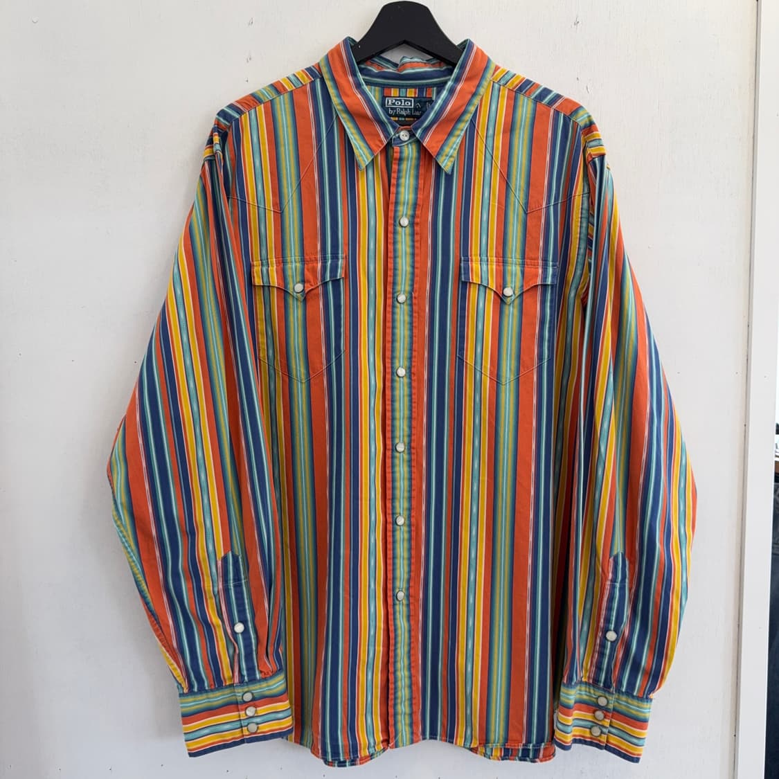 Polo Ralph Lauren 멀티 스트라이프 웨스턴 셔츠 상품이미지1