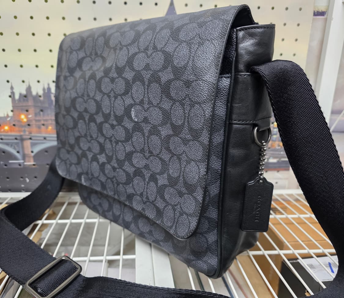 코치 메신저백 남성 크로스백 캔버스 플랩 BF34 상품이미지2