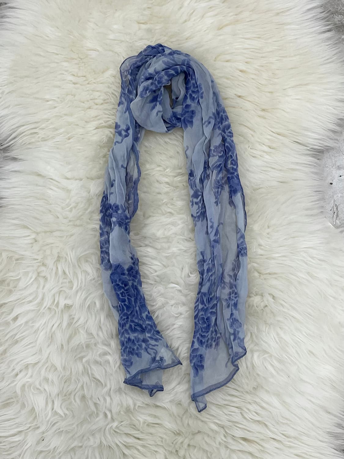 실크 페어리 플로럴 머플러  상품이미지5