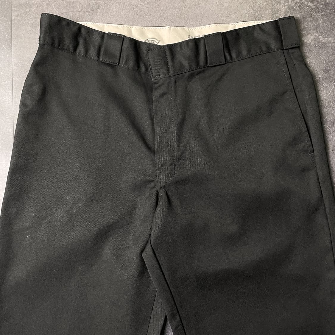 DICKIES 디키즈874 빈티지 블랙 코튼 워크 팬츠 A00826 상품이미지2