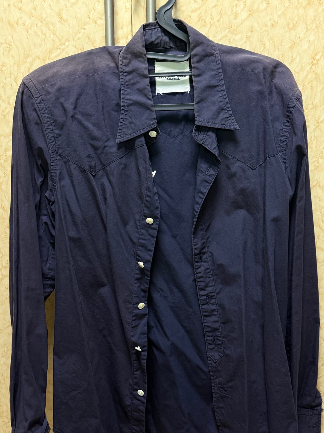 솔로이스트 17ss 선페이딩 웨스턴 셔츠 46 상품이미지1