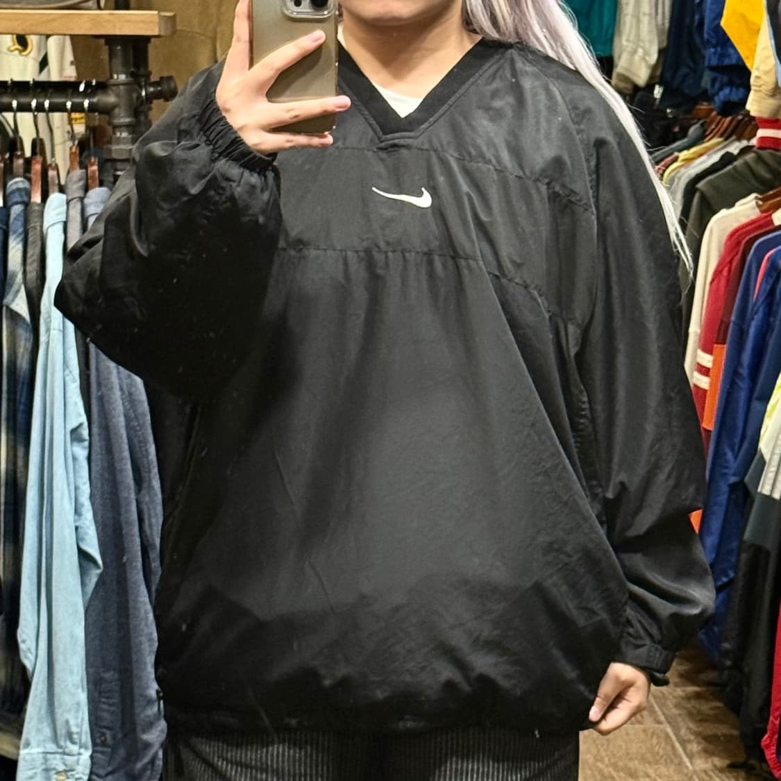 [HI] 나이키 올드스쿨 웜업 블랙 상품이미지2