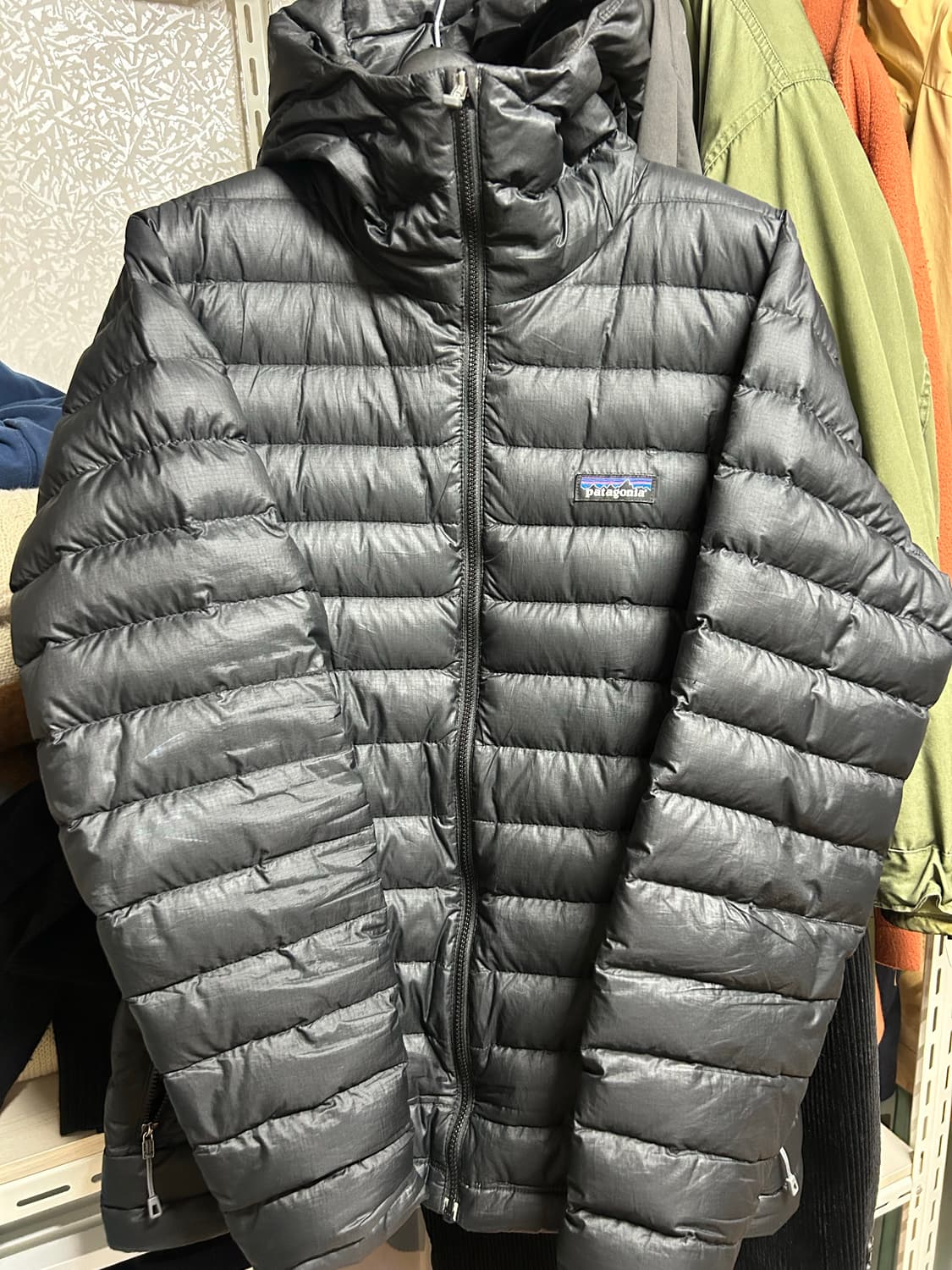 빈티지 파타고니아 다운스웨터후디 M  상품이미지1
