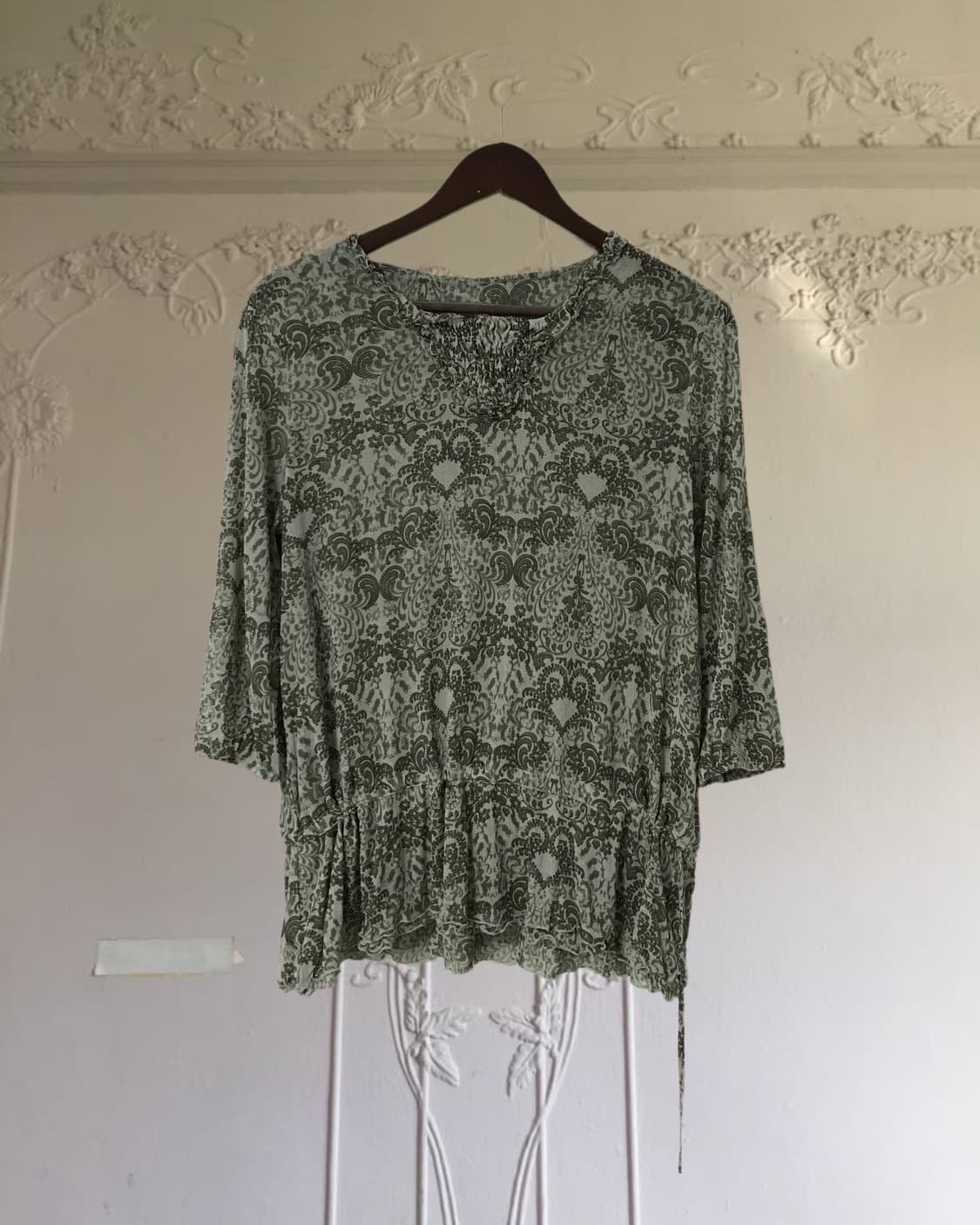 vintage pattern top 상품이미지10