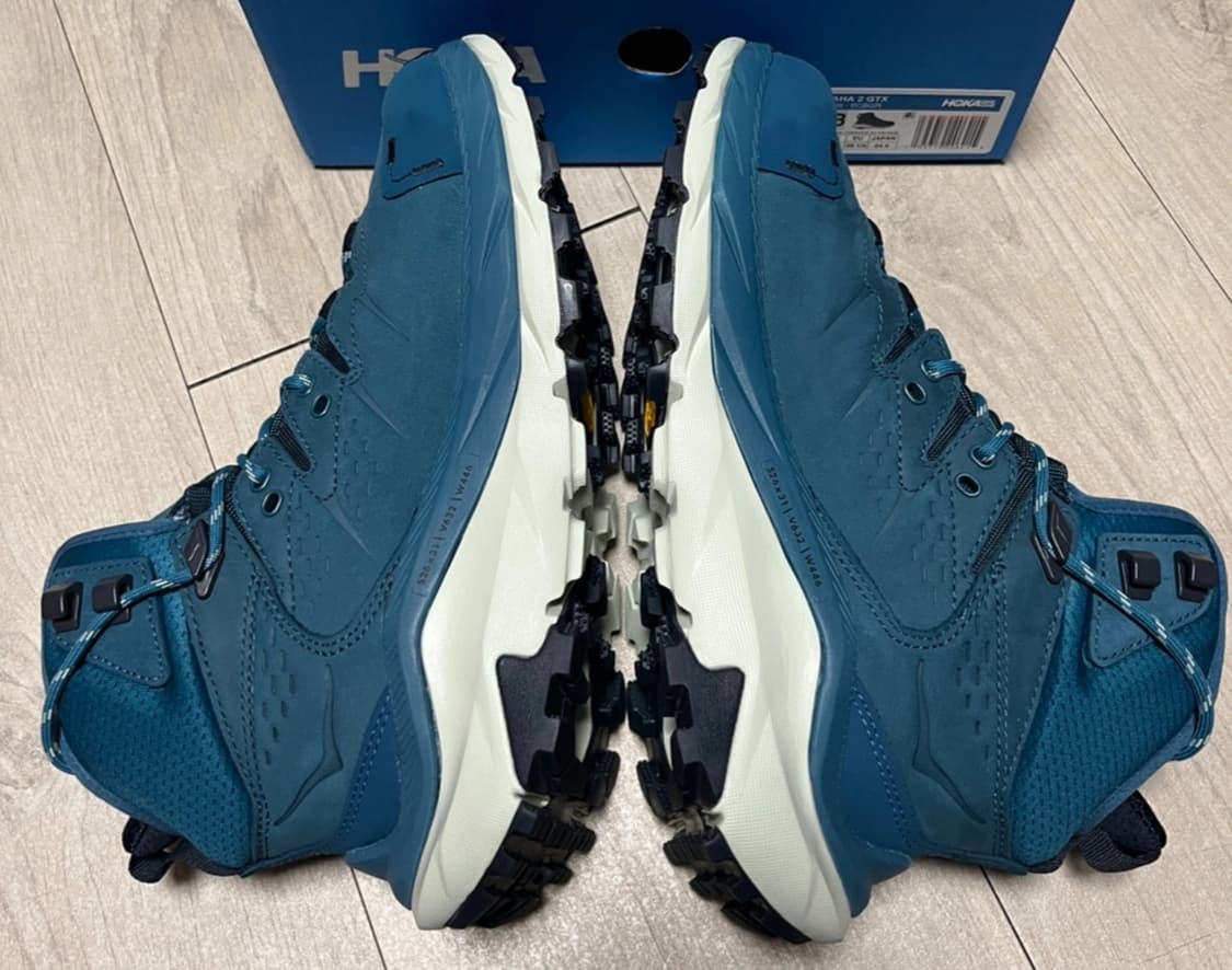 새상품 호카 우먼스 카하2 GTX 블루코랄/그래파이트 245 상품이미지3
