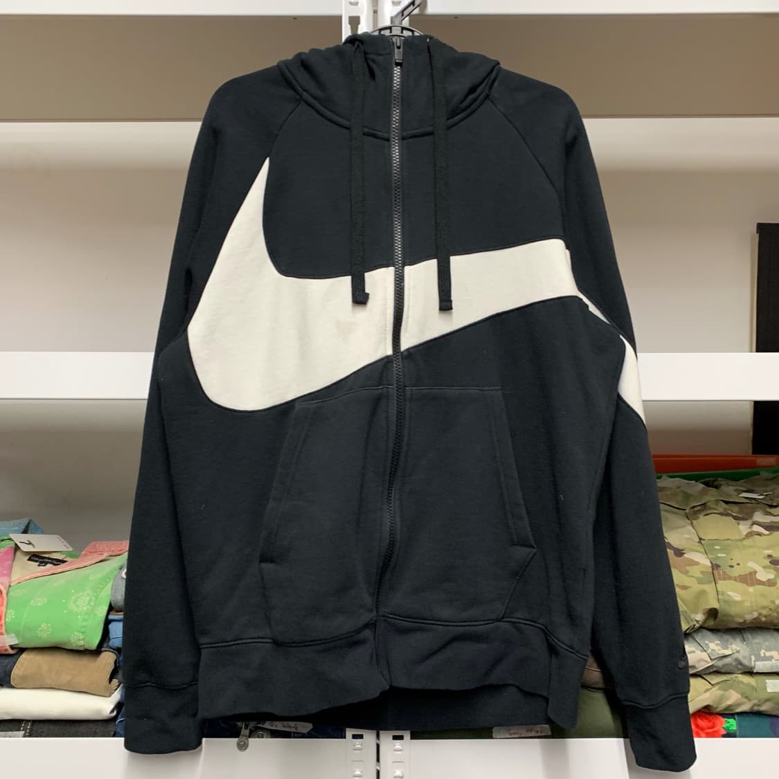 [M] 나이키 빅 스우시 래글런 후드집업 상품이미지2