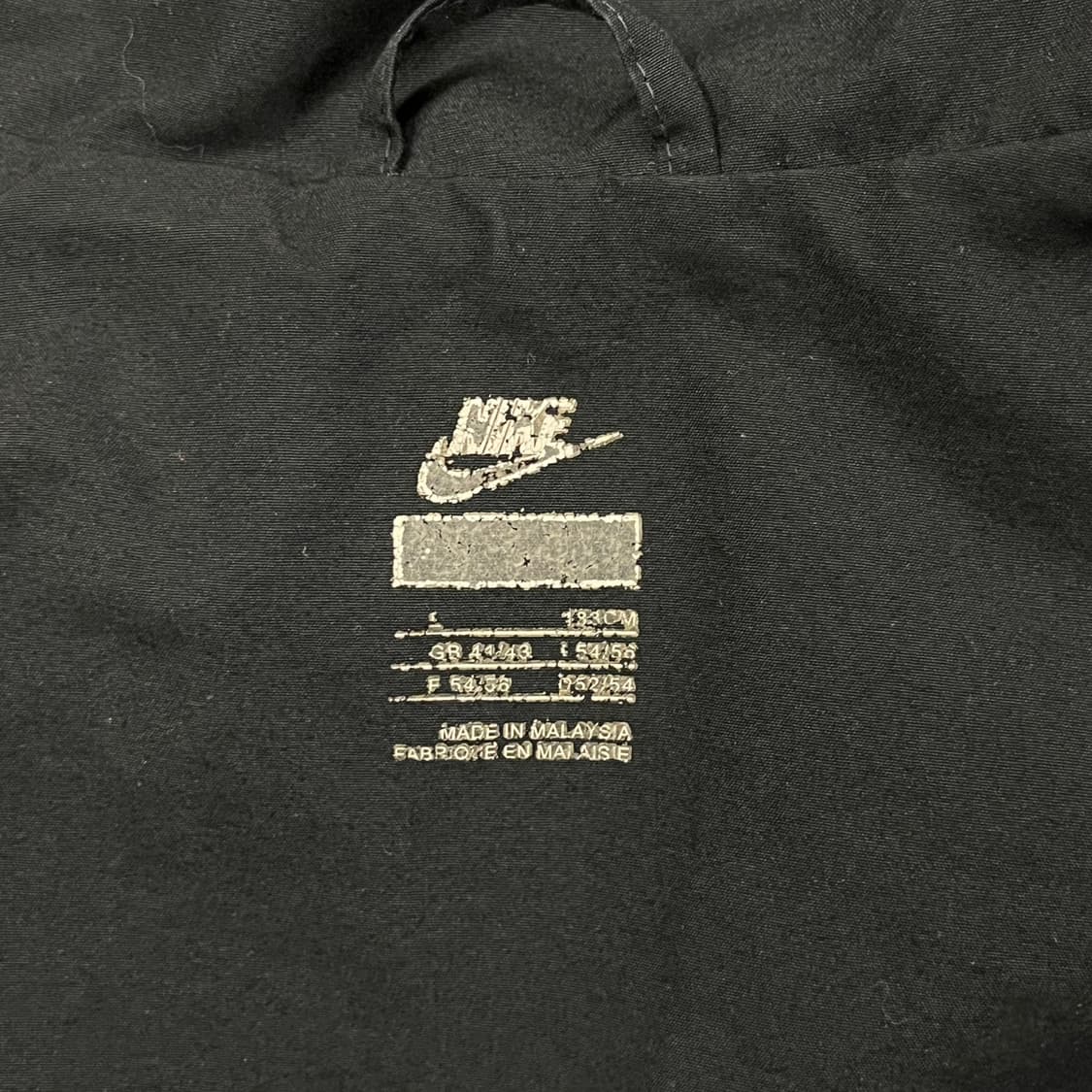 [정품] 나이키 블랙 트랙 자켓 라인 포인트 b18 상품이미지5